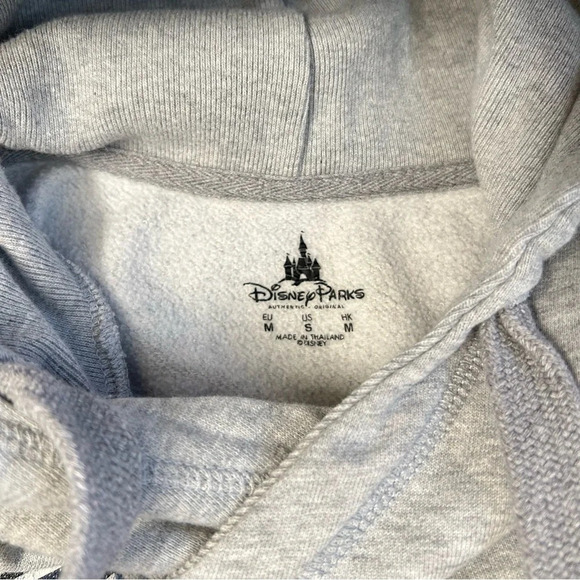 Disney Parks Grey Graphic Mickey Mouse Hoodie Size Small - Picture 5 of 10